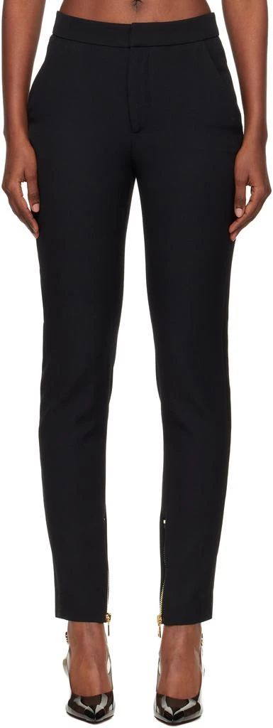 Balmain Black Tailored Trousers 1
