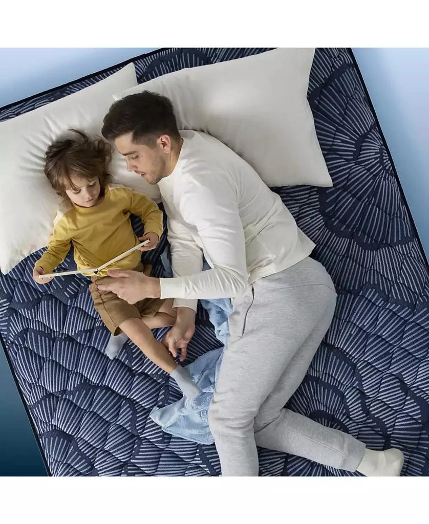 Serta Perfect Sleeper Cobalt Calm 13" Plush Mattress- 5