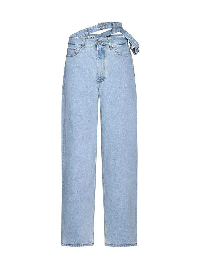 Y/Project Y/Project Logo Patch Double Waist Jeans 1