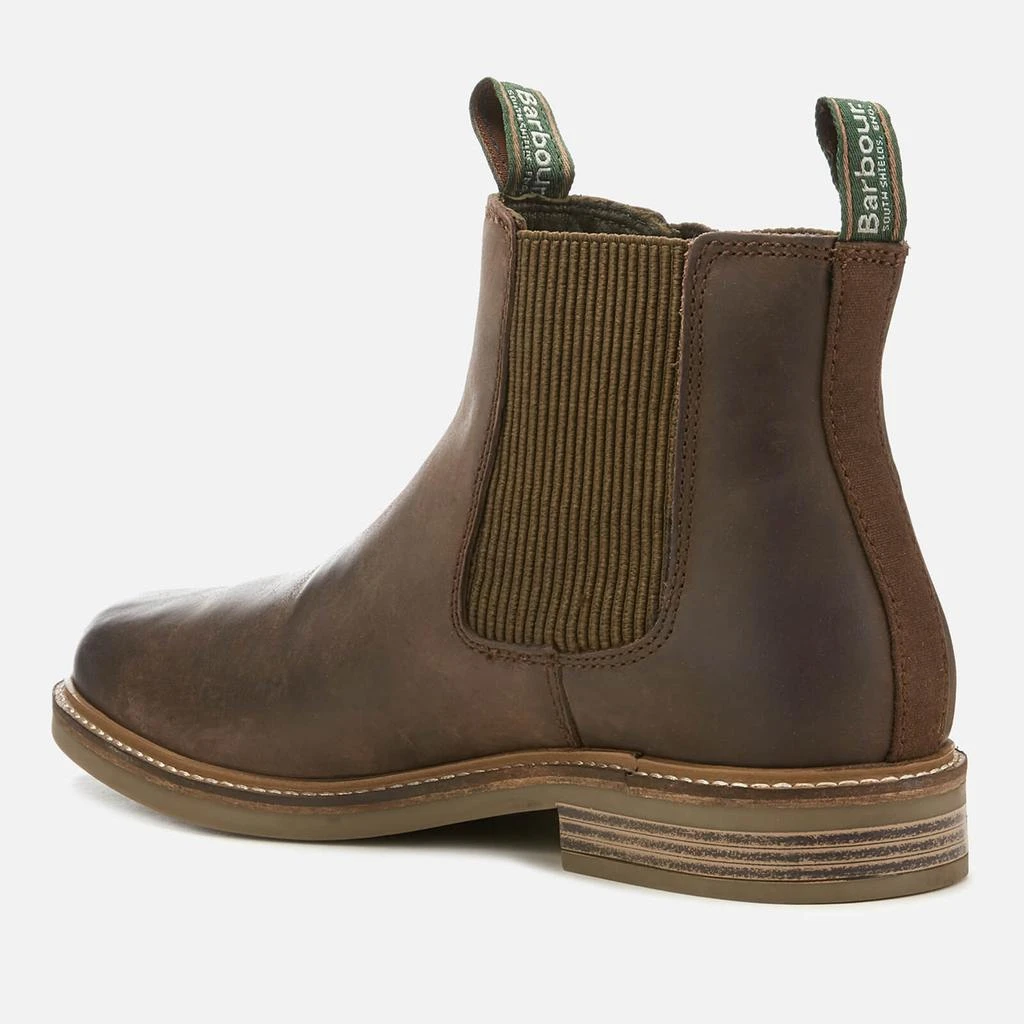 Barbour Men's Farsley Leather Chelsea Boots - Choco 3