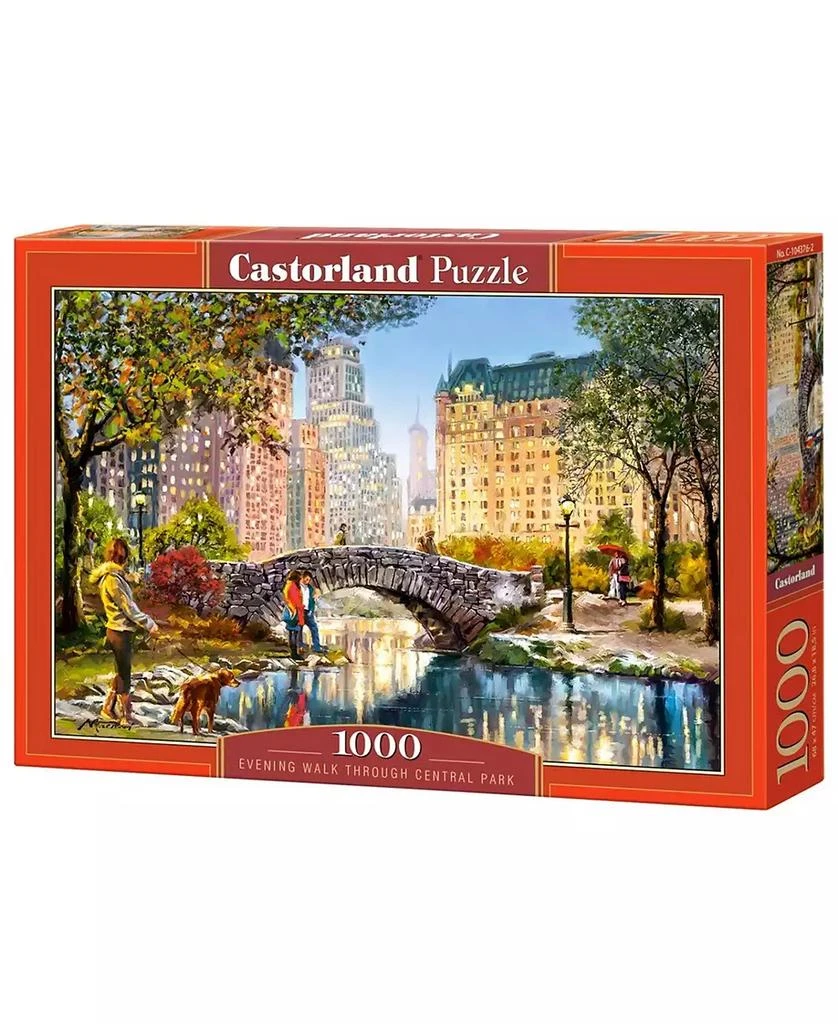 Castorland Evening Walk Through Central Park Jigsaw Puzzle Set, 1000 Piece