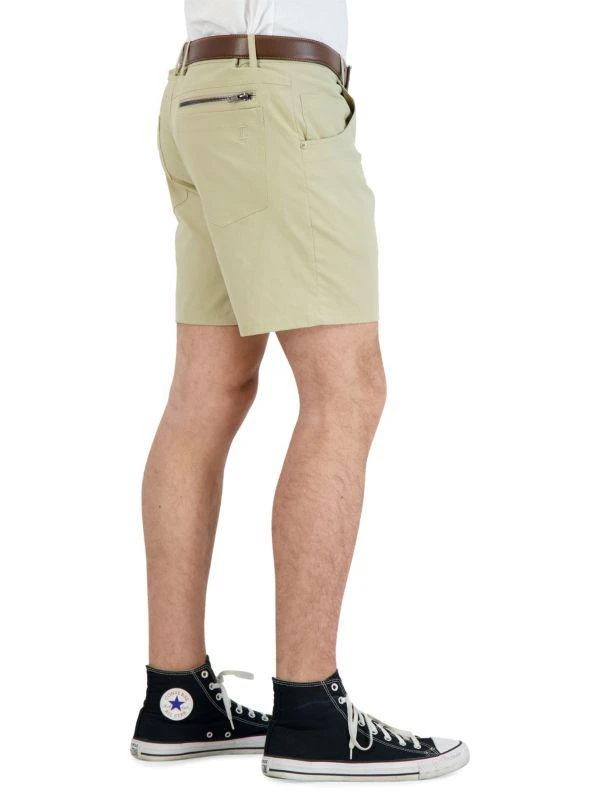 Levinas Performance Tech Stretch Denim Shorts 4