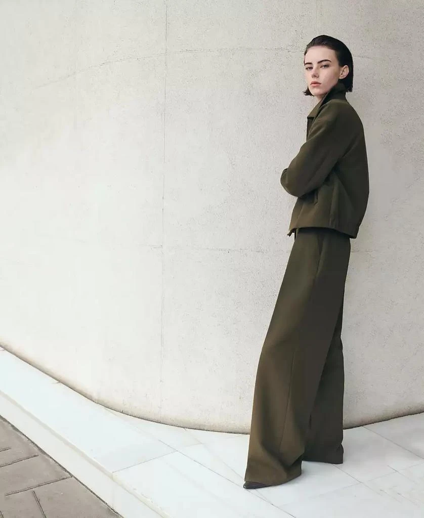 Mango Women
s Belt Straight-Fit Pants 3