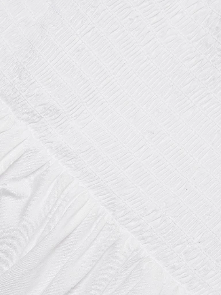 Staud Landry Smocked Bustier Minidress 7