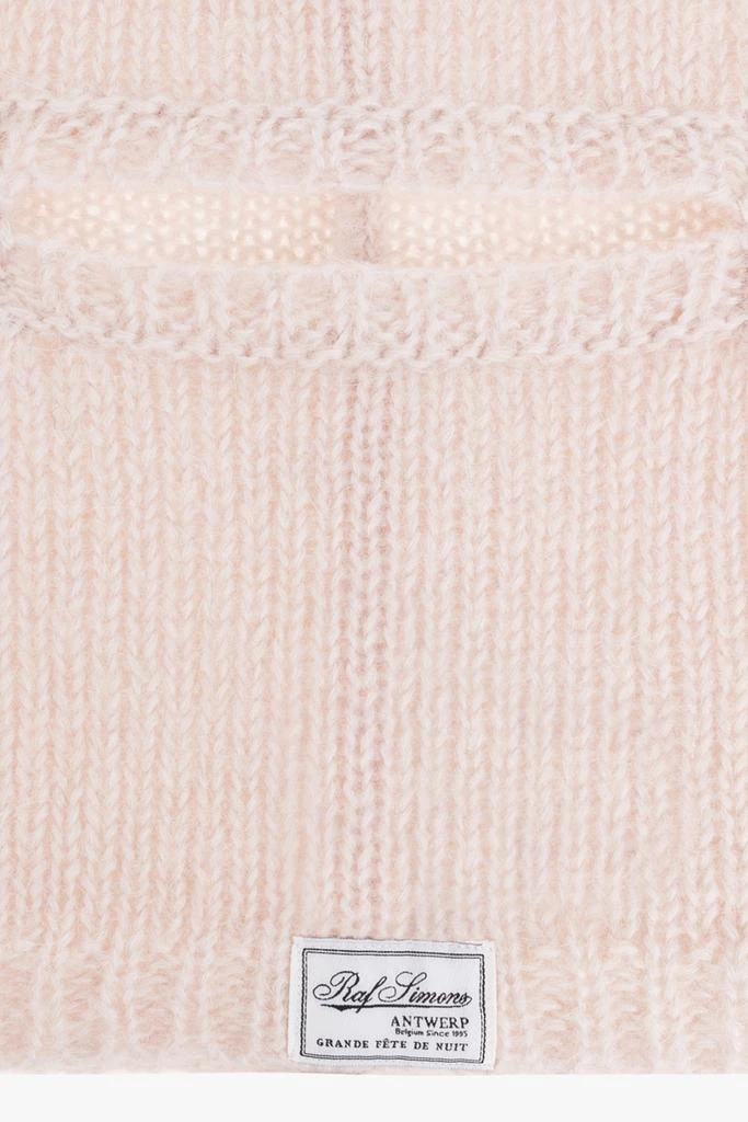 RAF SIMONS Raf Simons Logo-Patch Balaclava Hat 3