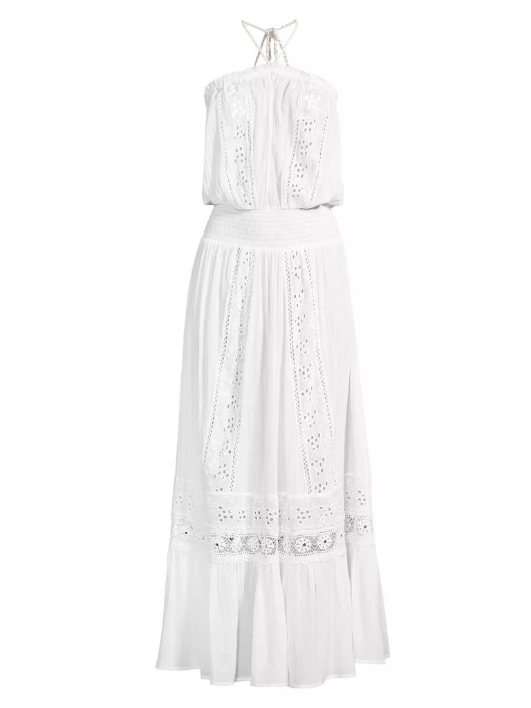 Ramy Brook Elyse Cotton Halter Maxi Dress 1