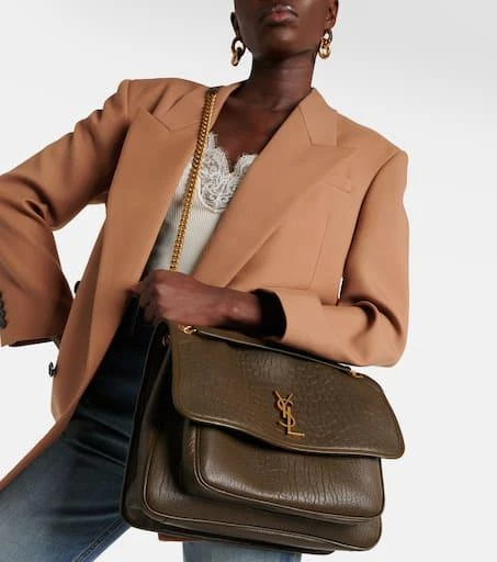 Yves Saint Laurent Niki Large leather shoulder bag 3