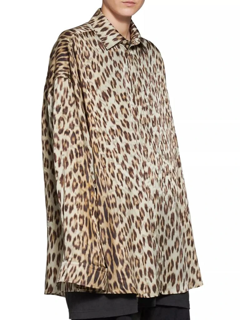 Balenciaga Leopard Shirt Oversized 6