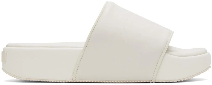 Y-3 Off-White Platform Slides 1