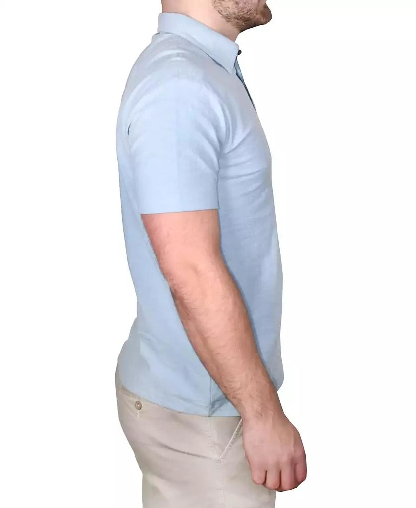 Vintage 1946 Men's Garment-Dyed Slub Knit Polo 5