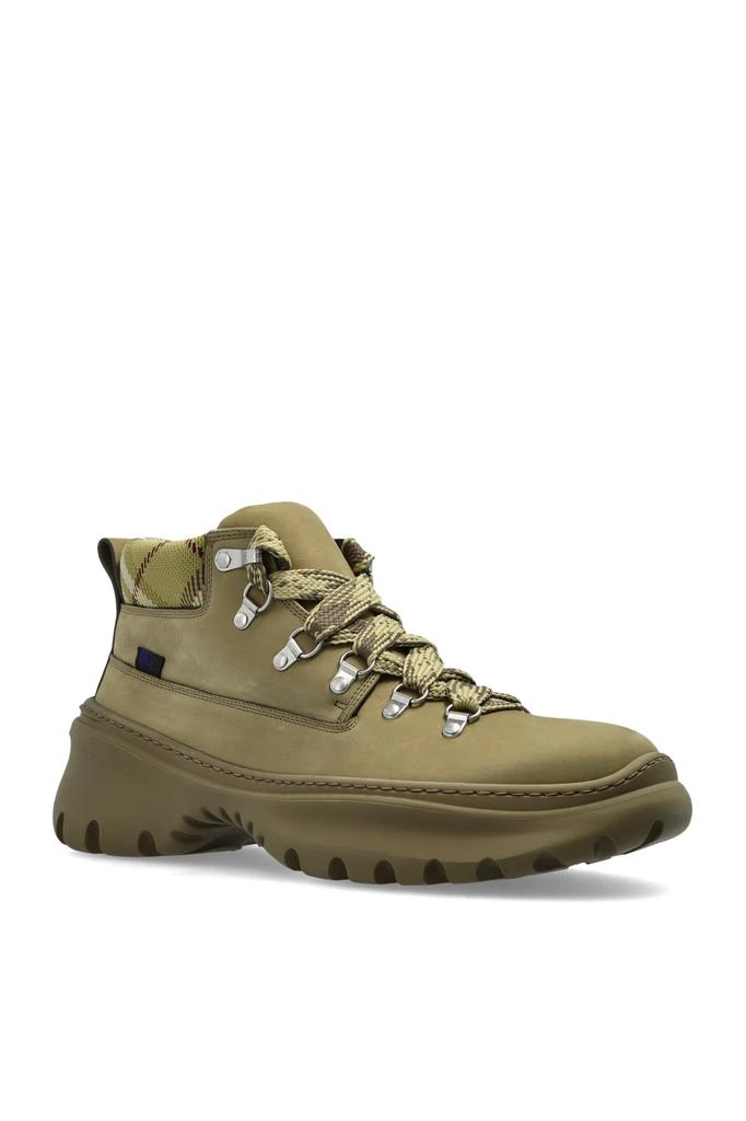 Burberry Burberry Lace-up ankle boots ‘Scoot’ in GREEN - 39 4