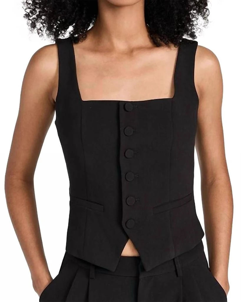 Paige Irene Top In Black 1
