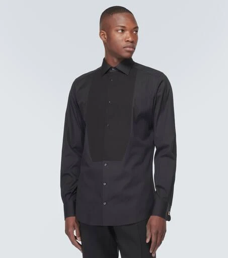 Dolce 
Gabbana Plastron cotton shirt 3