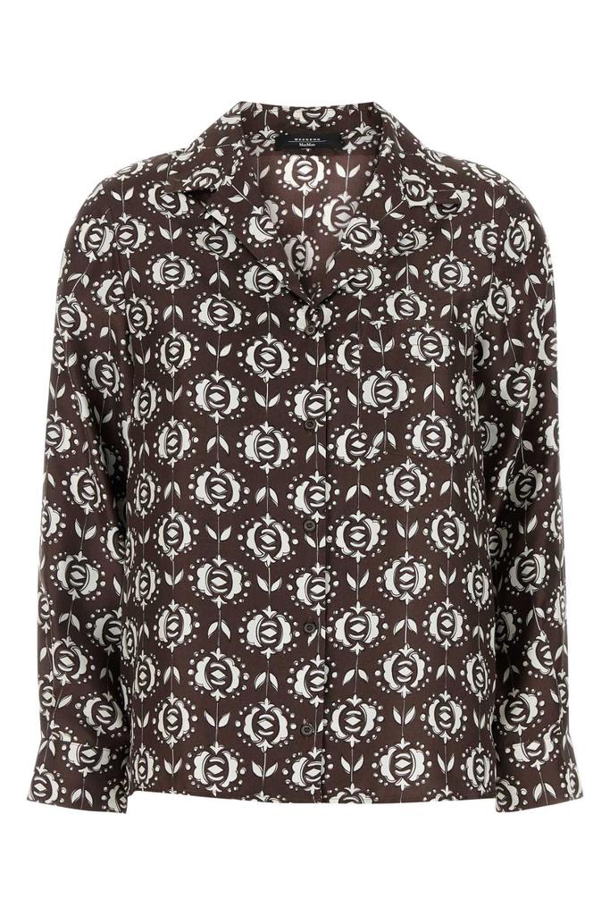 Weekend Max Mara Printed Silk Oncia Shirt - Shirts - BeyondStyle