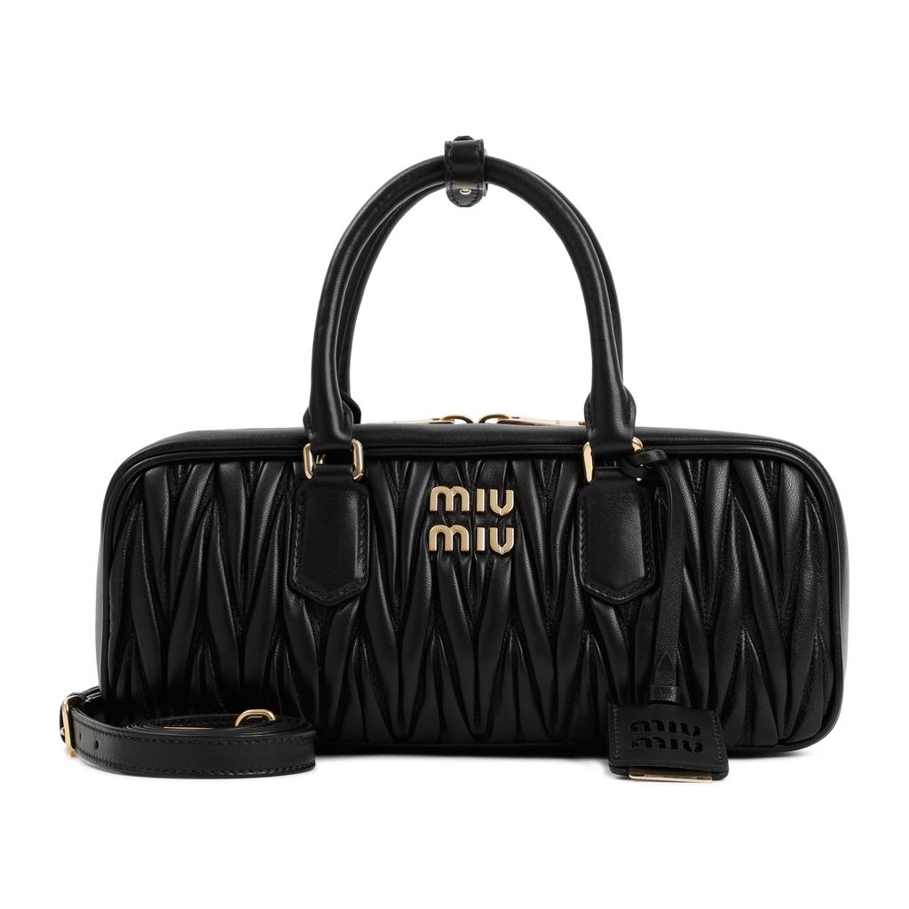 Miu Miu MATELASSÉ LEATHER HANDBAG - Tote Bags - Compare