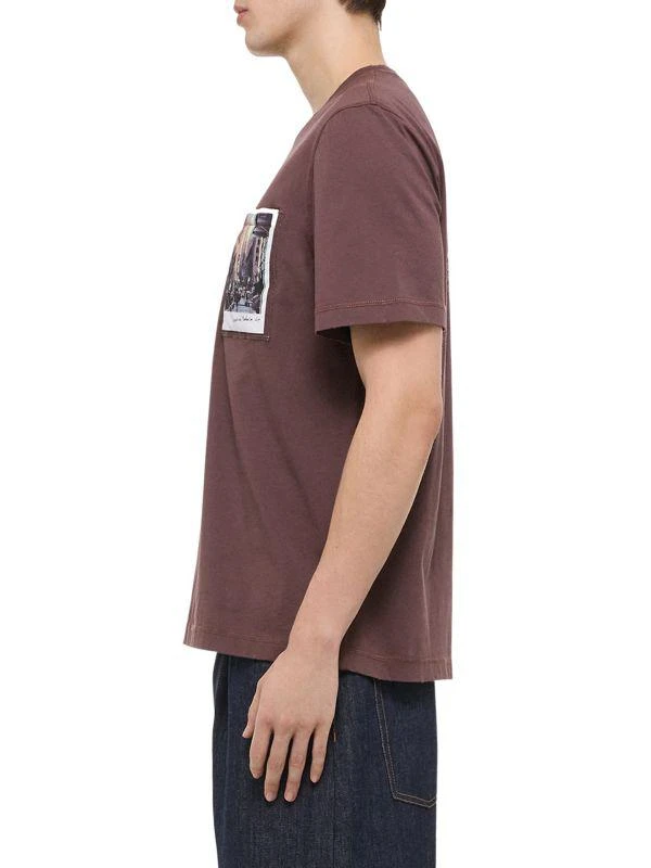 Helmut Lang Postcard Cotton Crewneck T-Shirt 3