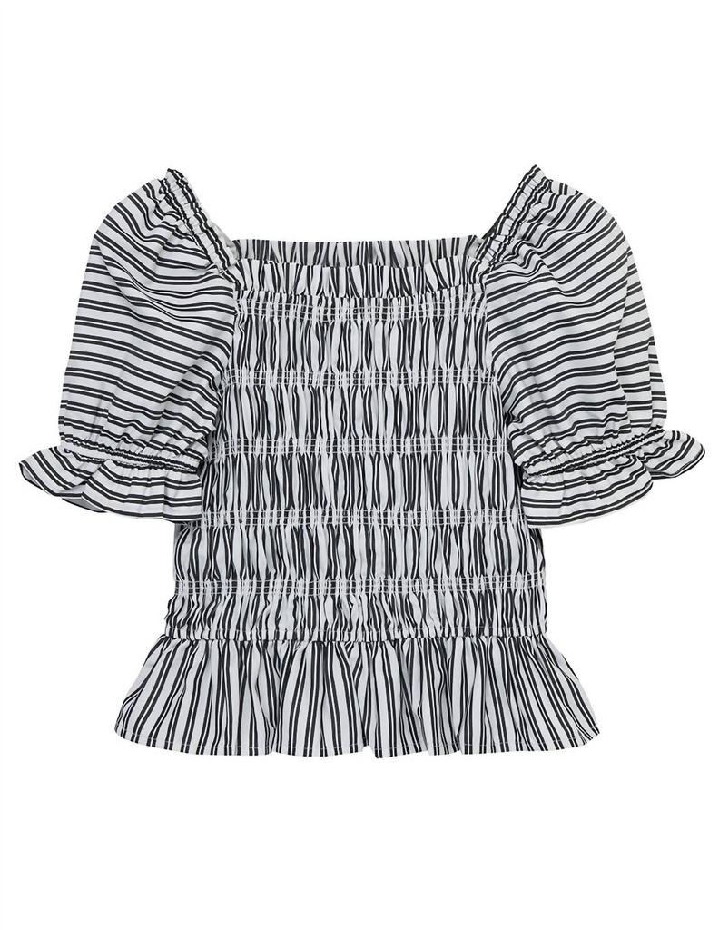 Habitual Habitual - Girls Ruffle Peplum Top