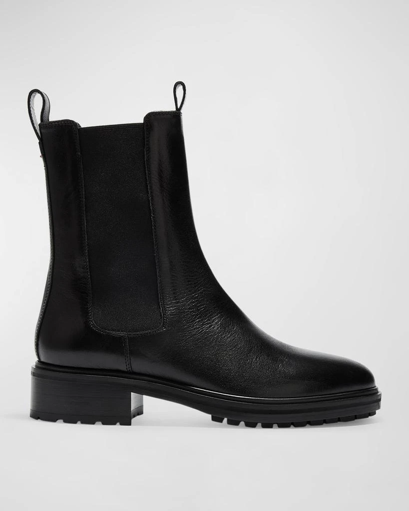 AEYDE Jack Leather Chelsea Booties 1