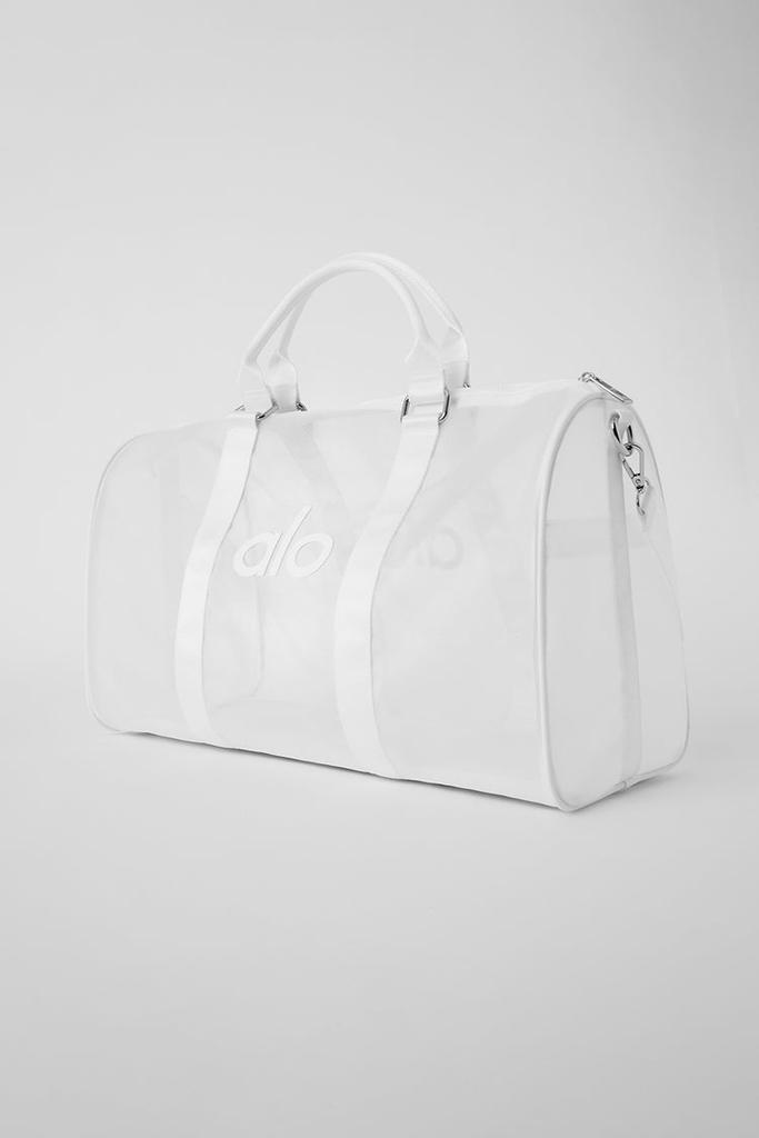 Alo Sheer Duffle - White - Travel Bags - Free Shipping