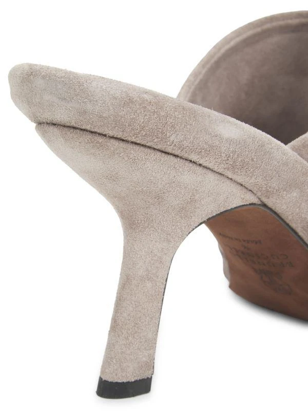 Brunello Cucinelli 85MM Suede Sandals 6
