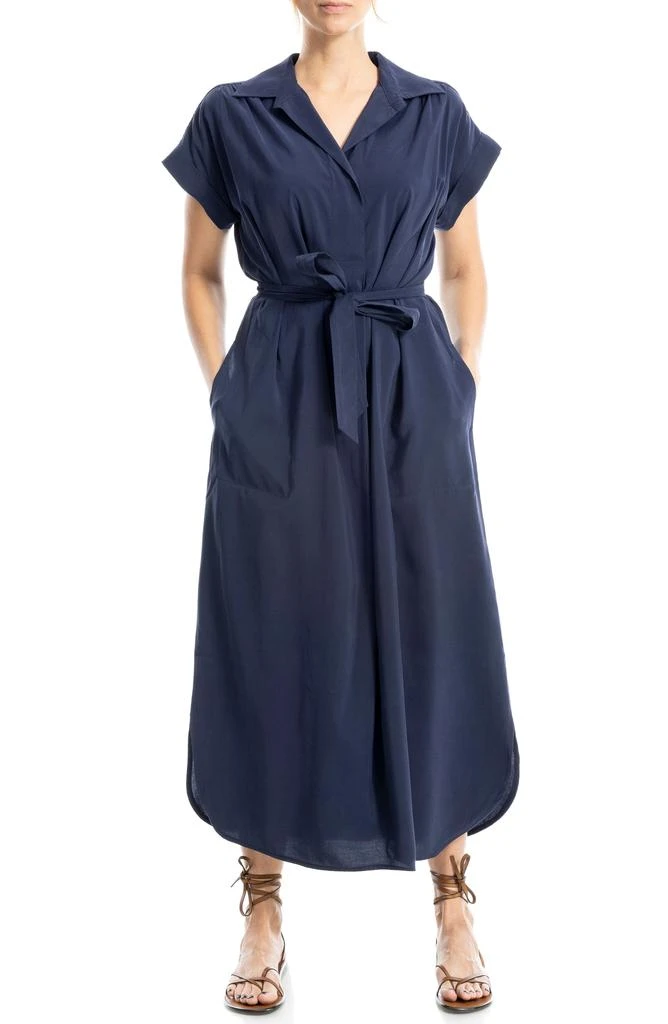 Max Studio Short Sleeve Maxi Shirtdress 6