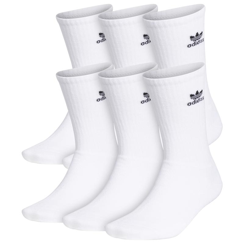 Adidas adidas Originals Trefoil 6 Pack Crew Socks - Men's