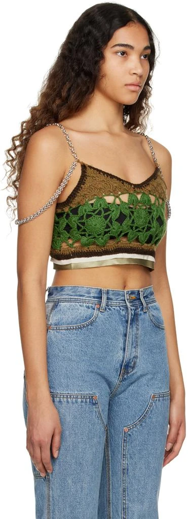 ANDERSSON BELL Khaki Mila Tank Top 2