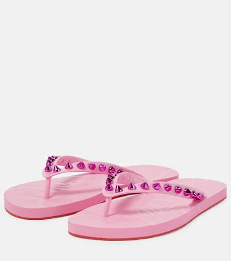 Christian Louboutin Loubi Flip thong sandals 5