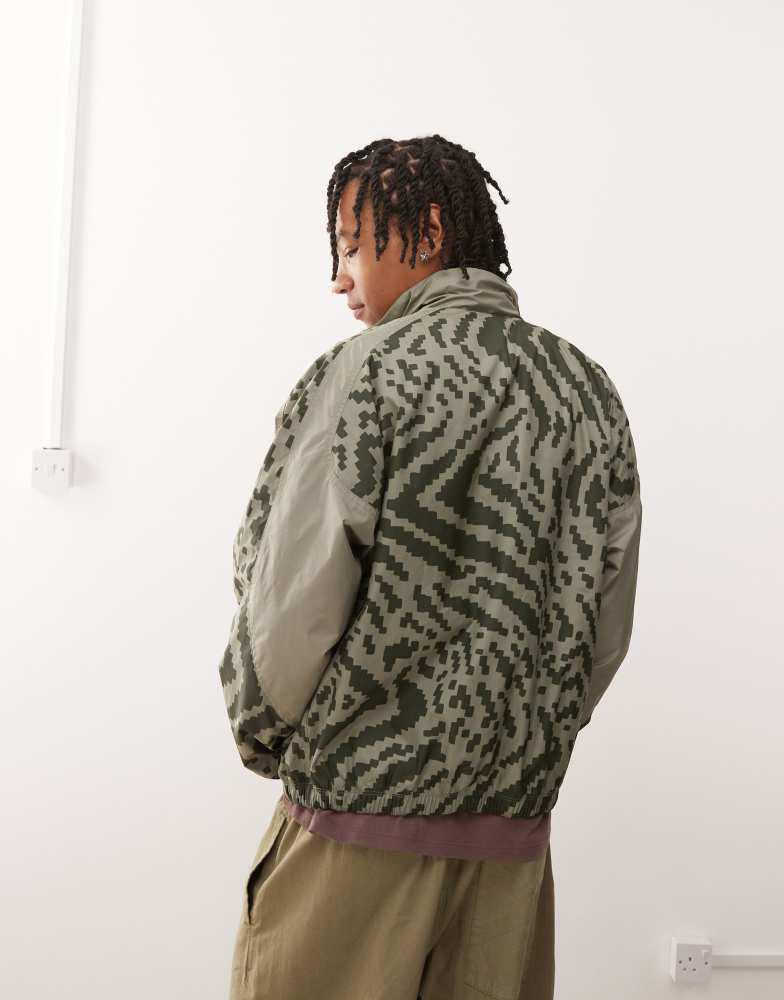 nike air green jacket