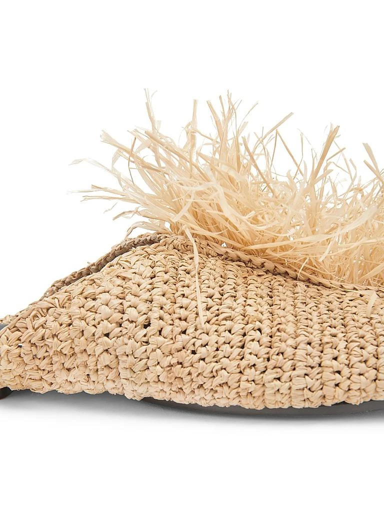 Jil Sander Raffia Palm Slippers 5