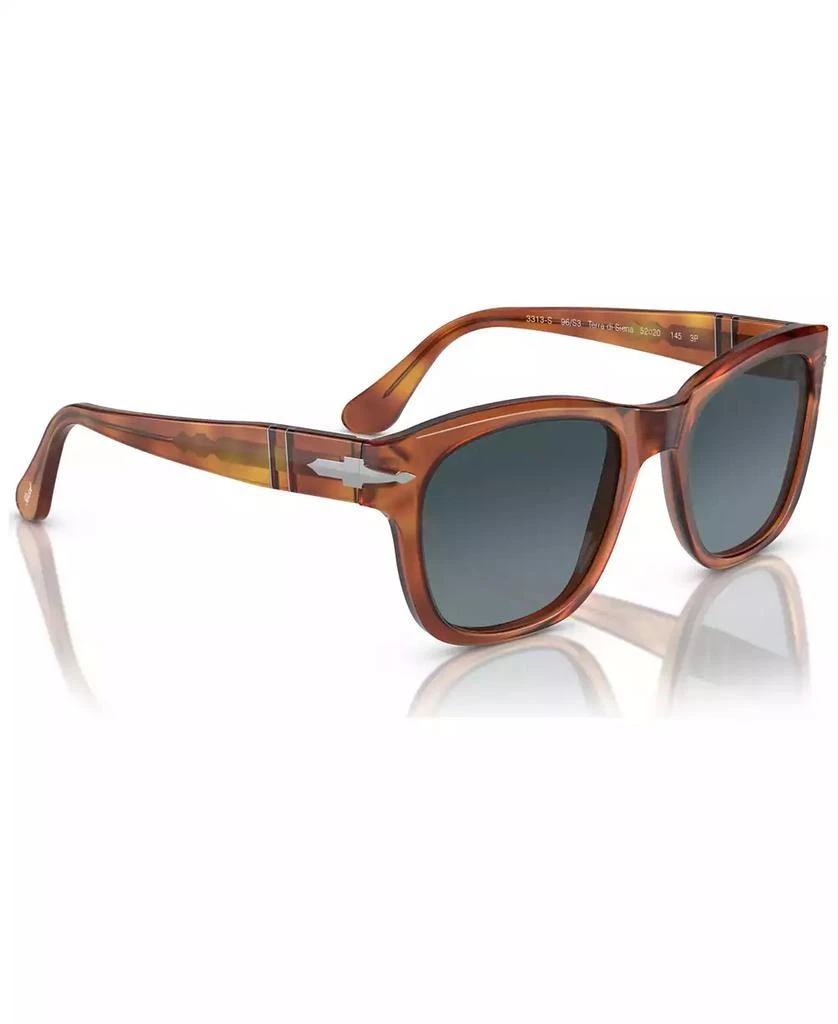 Persol Unisex Polarized Sunglasses, 0PO3313S96S352W 52 5