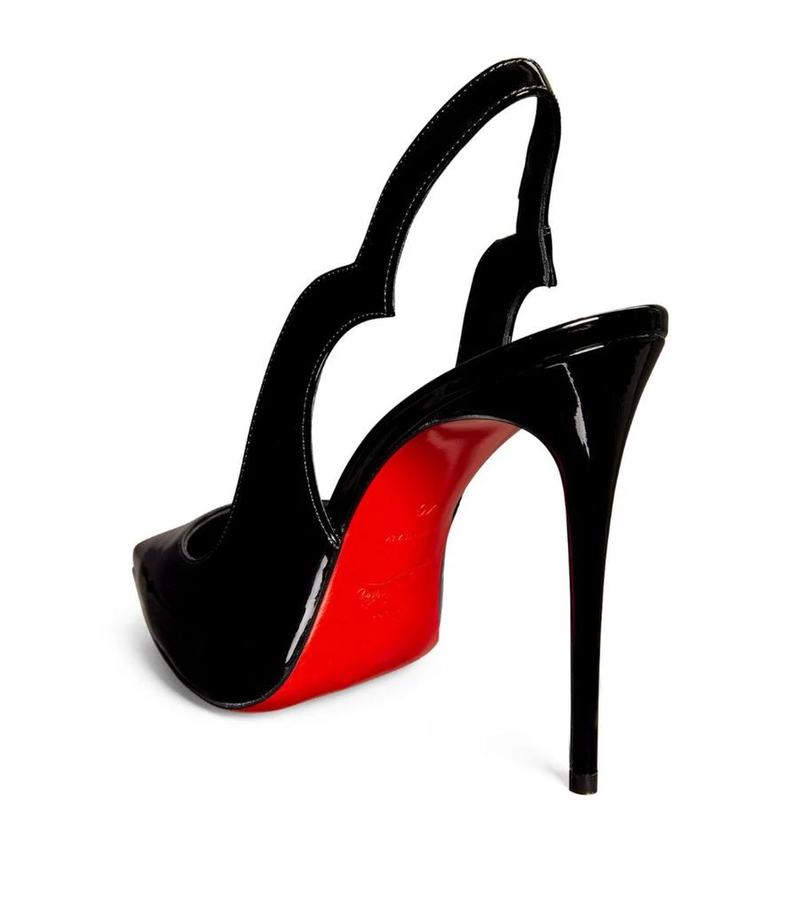 Christian Louboutin Hot Chick Sling Patent Slingback Pumps 100 7