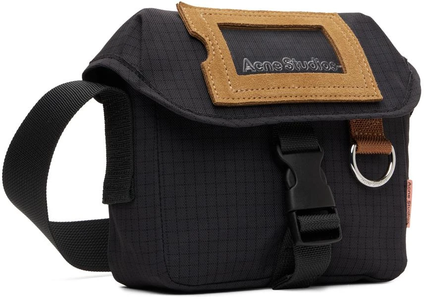 Acne Studios Black Mini Messenger Bag 2