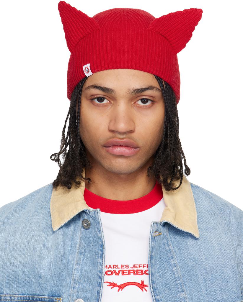 Black Chunky Rabbit Beanie – On Sale Now with Up to 10% Off