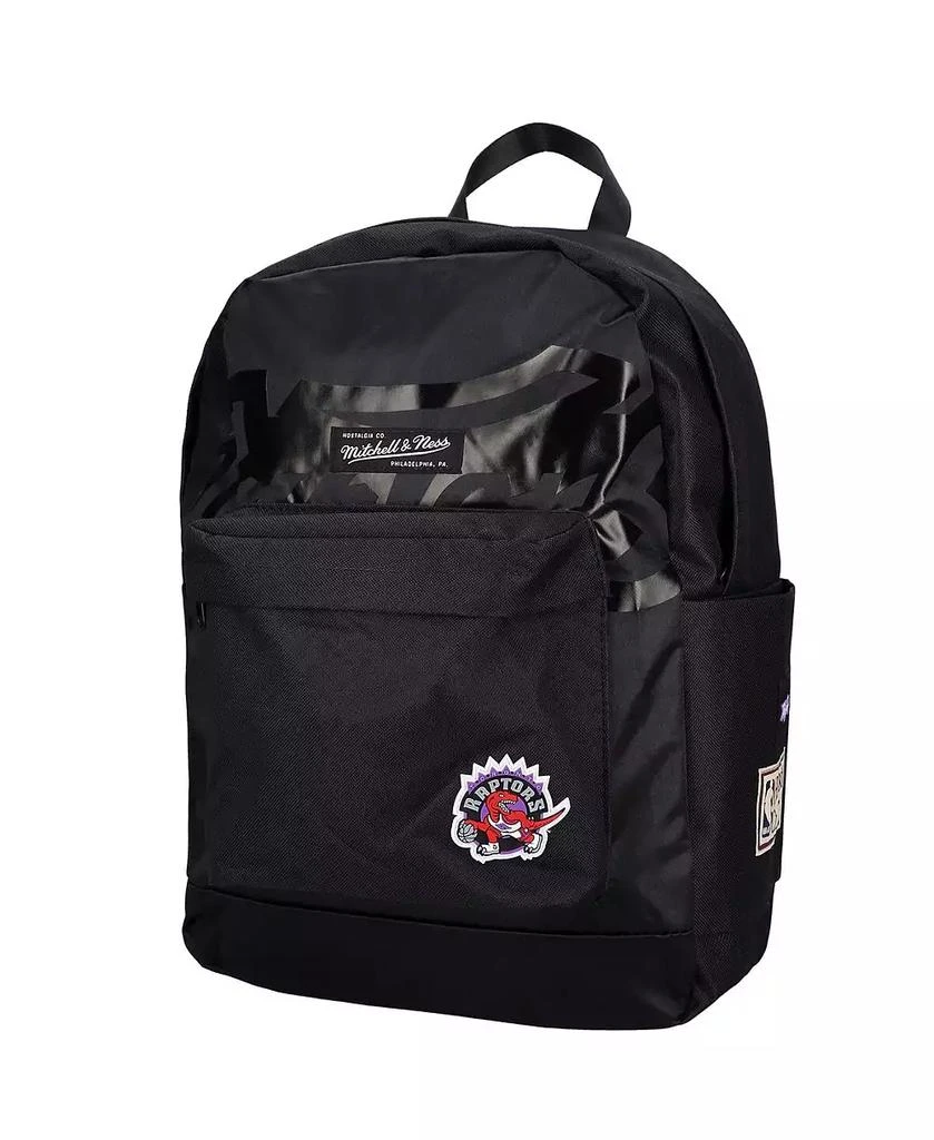Mitchell & Ness Boys and Girls Black Toronto Raptors Team Backpack 1