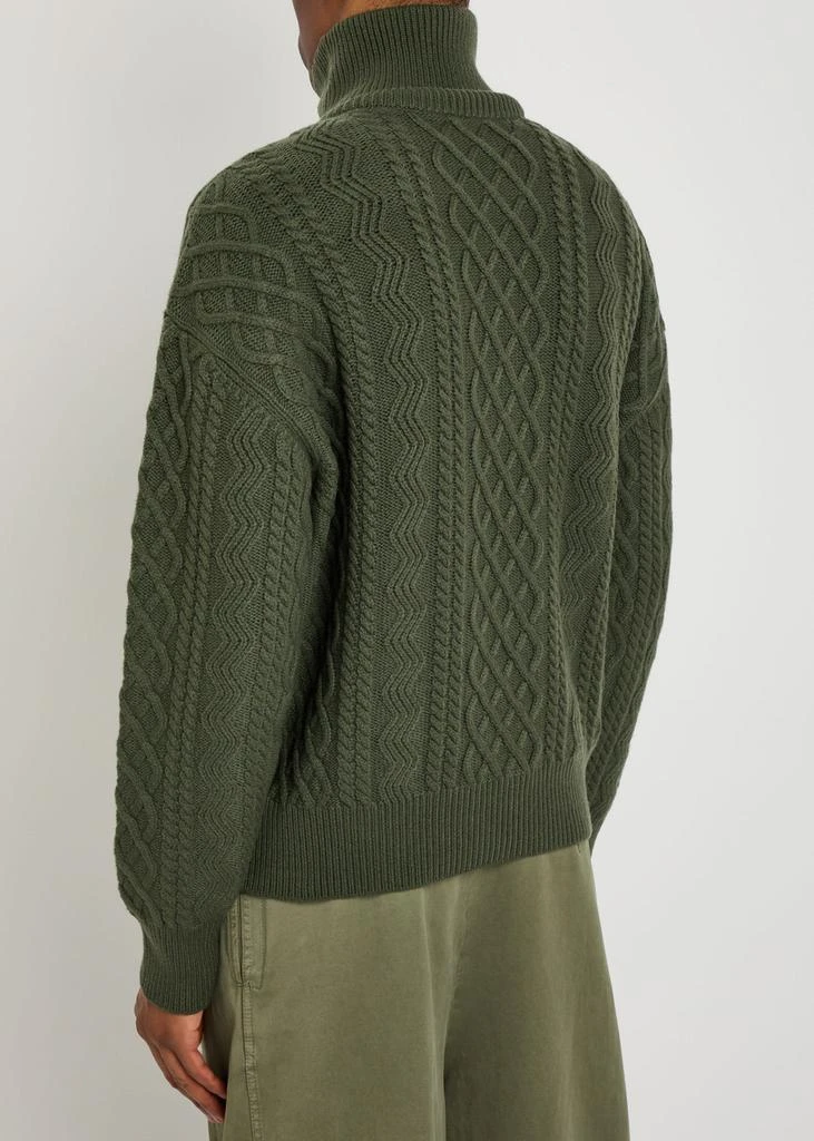 Loewe Cable-knit wool jumper 3