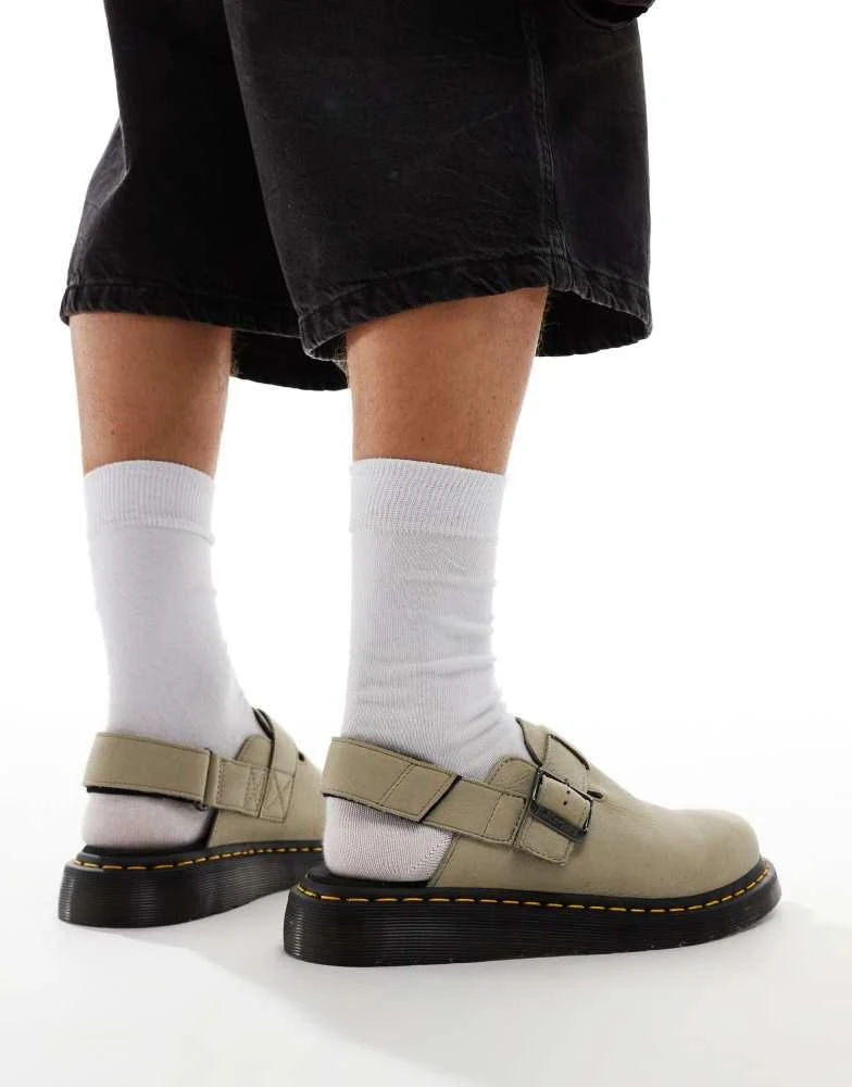 Dr. Martens Dr Martens Jorge II mules in beige suede 4