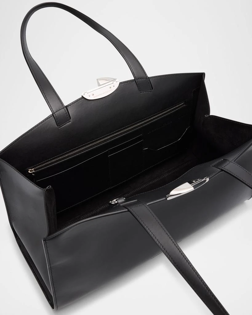 BENEDETTA BRUZZICHES Serena Metal Calfskin Leather Shoulder Bag 3