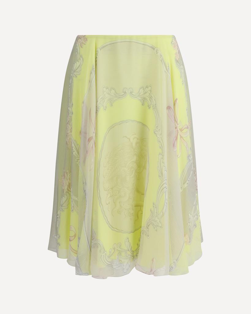 Versace Medusa Midi Skirt