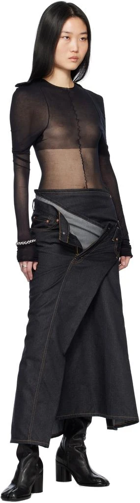 OUIE Silver Keyring 4mm Ring 3