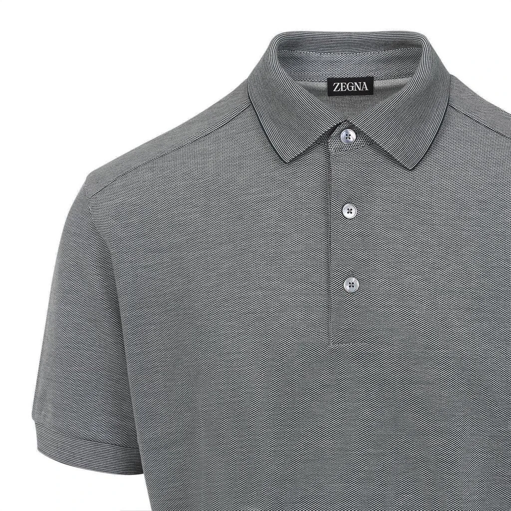 Zegna Zegna Short Sleeved Polo Shirt 3