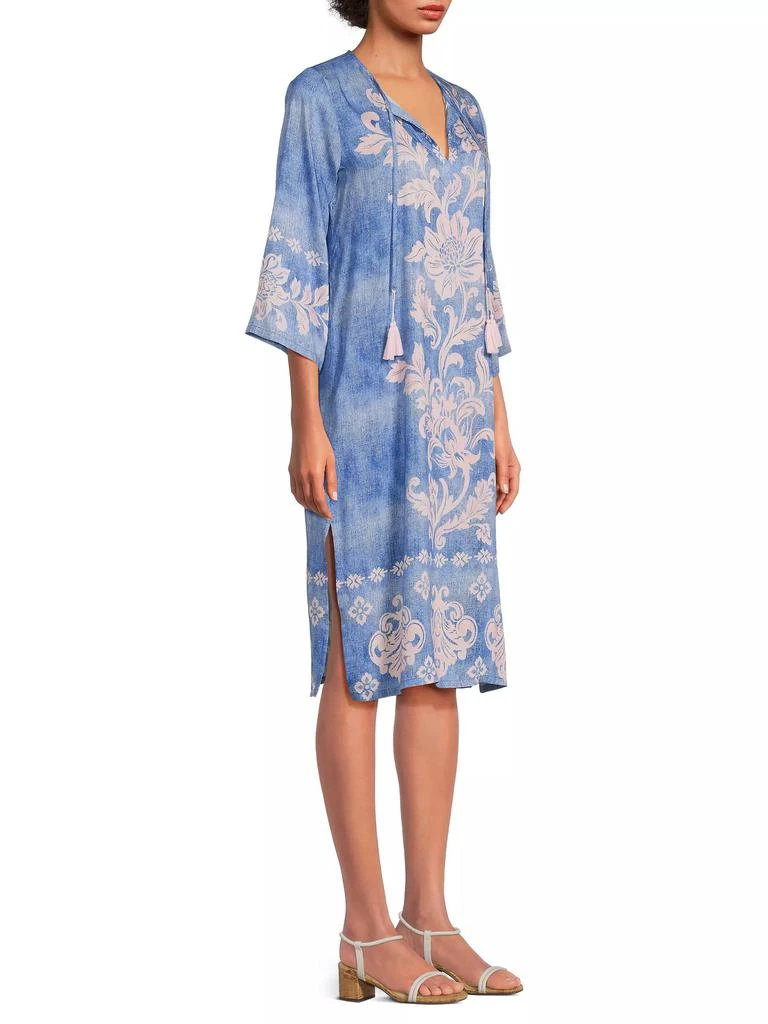 Johnny Was Florentina Caftan Midi-Dress 4