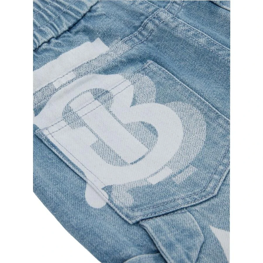 Burberry Kids Monogram Star Denim Shorts 3