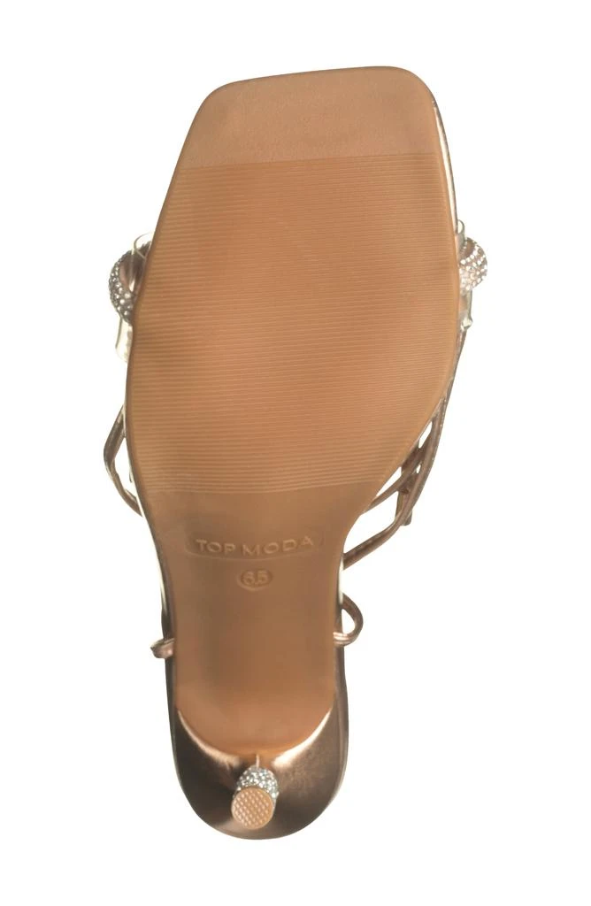 TOP GUY SHOES Bridget Ankle Tie Sandal 6