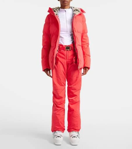 Jet Set Ginger half-zip ski top 2