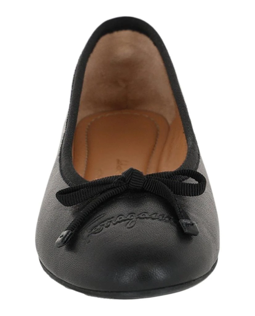 Salvatore Ferragamo Logo Ballerina Flats 4