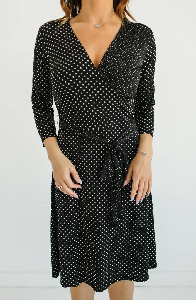 Leota Leota - Classic Dot Wrap Dress