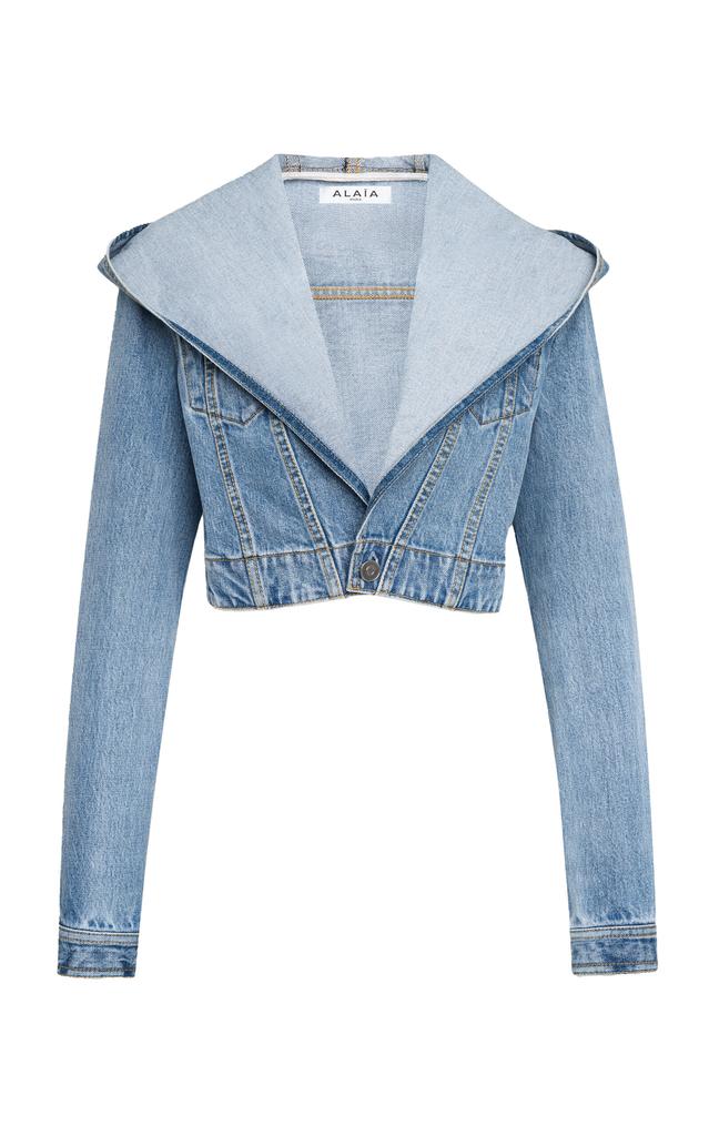 Alaïa Peplum Denim Jacket - Jackets - Compare Prices from 9+