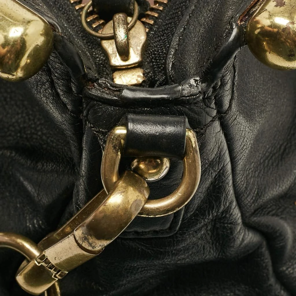 Coach Coach Black Leather Madison Pinnacle Carrie Satchel 14