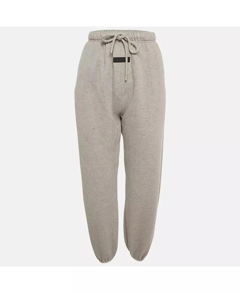 Pre-Owned Fear Of God Women
s Grey Cotton Knit Fleece Lined Sweatpants